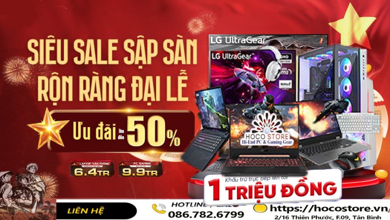 Ưu Đãi Lắp Ráp Máy Tính Cực Khủng Không Thể Bỏ Lỡ