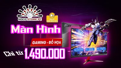 Màn Hình Cho Học Tập Và Gaming Không ảnh hưởng tới mắt