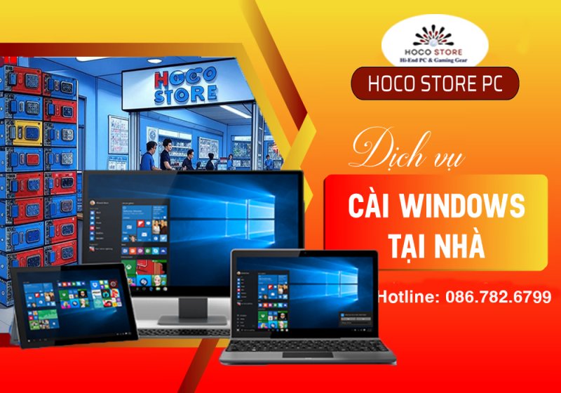 Dịch vụ cài Win tại nhà Sài Gòn