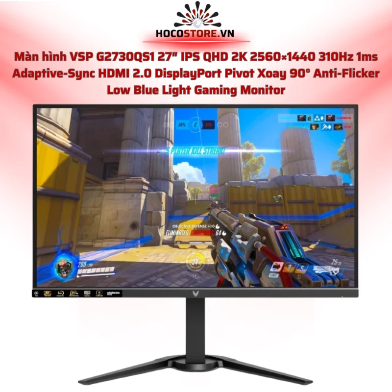 Màn hình G2730QS1 27 inch IPS 2K 310Hz 1ms Xoay 90 Độ | HOCO STORE PC
