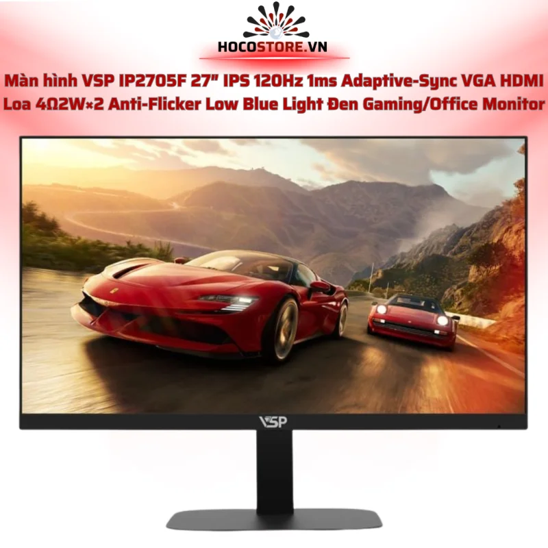 Màn hình IP2705F 27 inch IPS 120Hz 1ms Loa tích hợp HDMI | HOCO STORE PC
