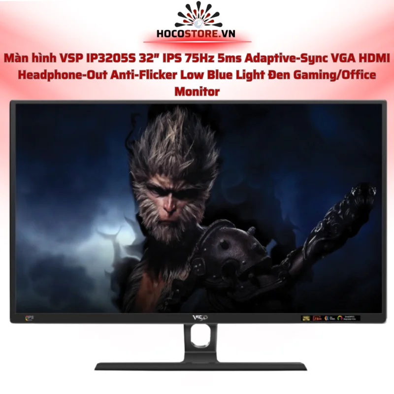 Màn hình IP3205S 32 inch IPS 75Hz Full HD 5ms HDMI VGA | HOCO STORE PC