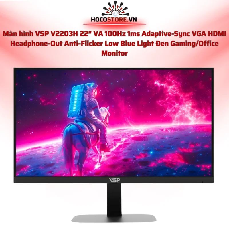 Màn Hình V2203H 22 inch VA 100Hz 1ms HDMI | HOCO STORE PC