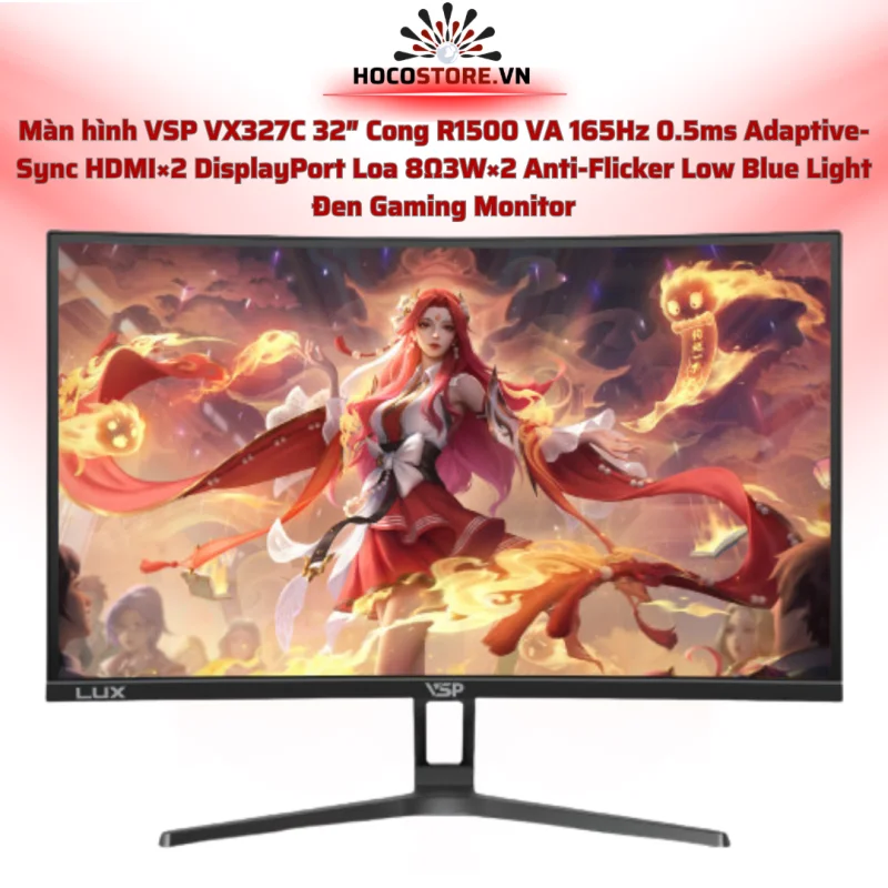 Màn hình VX327C 32 inch cong 165Hz VA 0.5ms | HOCO STORE PC