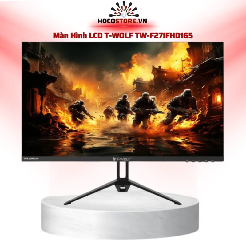 Màn hình LCD T-WOLF TW-F27IFHD165 27 inch IPS 165Hz 1ms Full HD Gaming | HOCO STORE PC