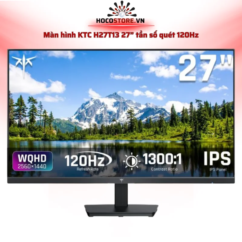 Màn Hình H27T13 27" 2K QHD 120Hz Fast IPS 1ms | HOCO STORE PC