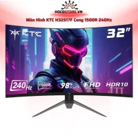 Màn hình KTC H32S17F 31.5” FHD 240Hz Cong 1500R, 1ms | HOCO STORE PC