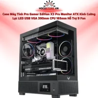 Case máy tính Pro Gamer Edition X3 Pro Monitor | HOCO STORE PC