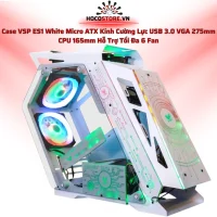 Case Máy Tính VSP ES1 Trắng | HOCO STORE PC