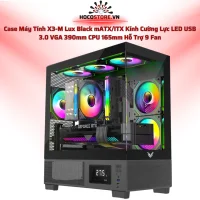 Case Máy Tính X3-M Lux Black | HOCO STORE PC