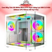 Case Máy Tính X8 Trắng | HOCO STORE PC