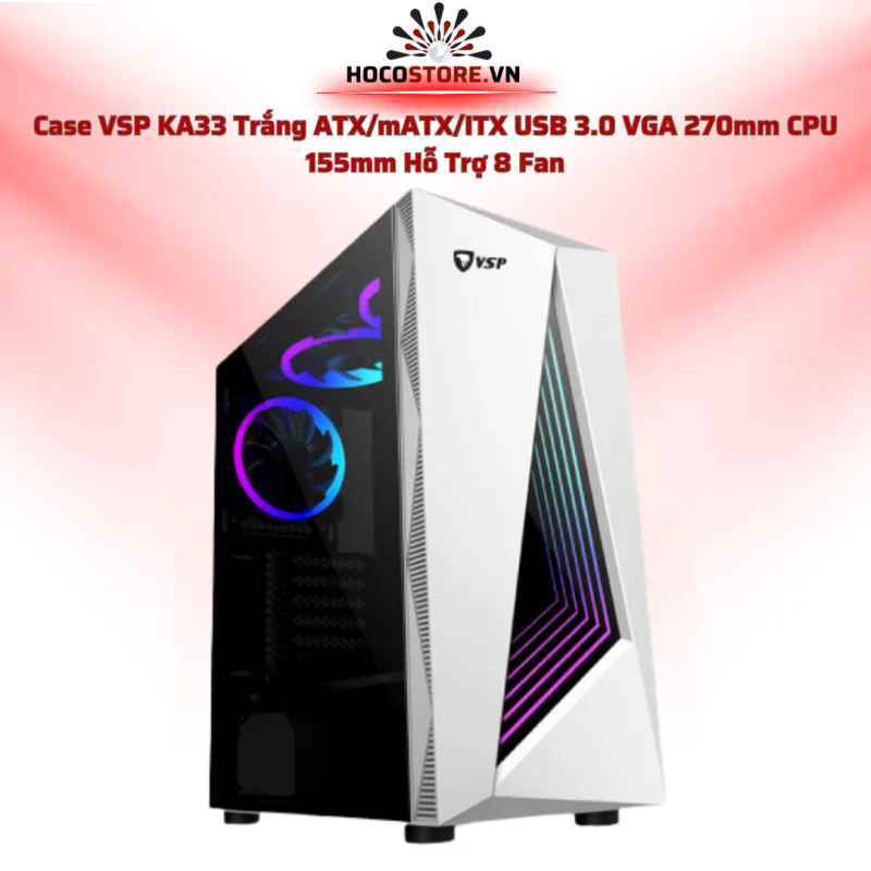Case máy tính VSP Gaming KA33 | HOCO STORE PC