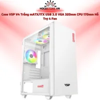 Case máy tính VSP V4 Trắng | HOCO STORE PC