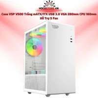 Case máy tính VSP V500 Trắng | HOCO STORE PC