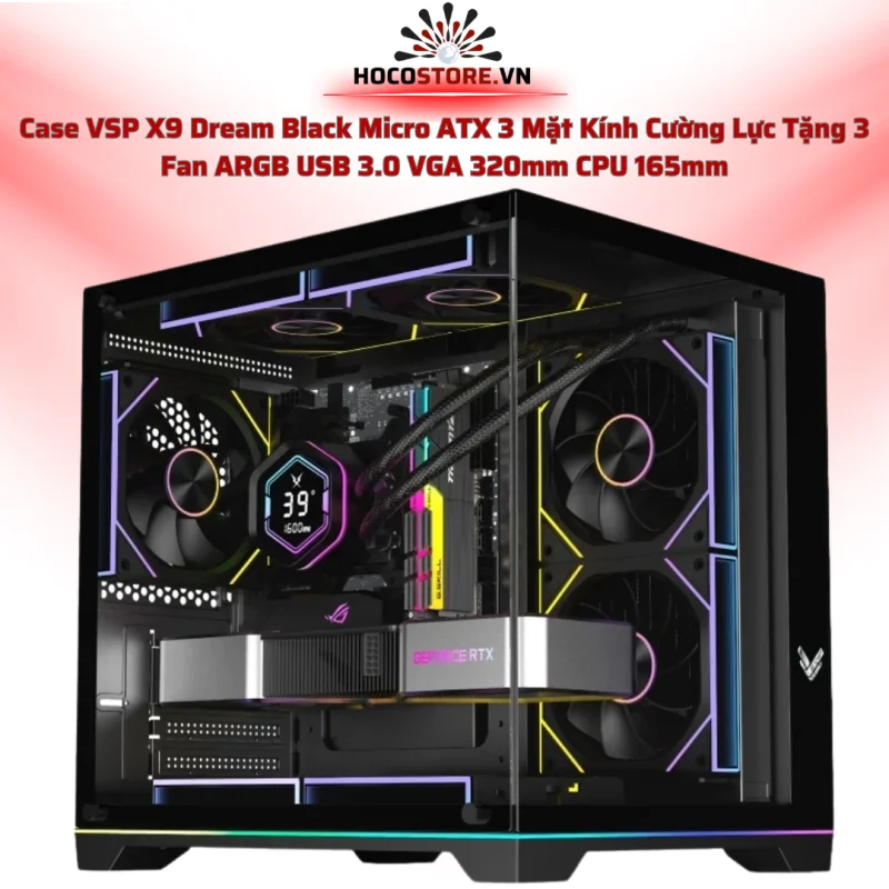 Case VSP X9 Dream Black | HOCO STORE PC