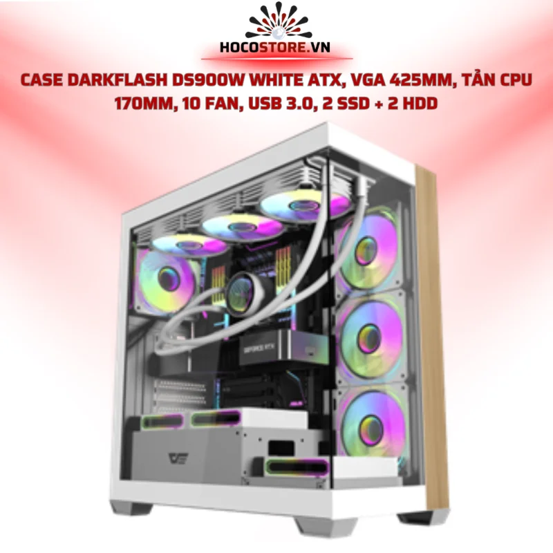 Case Darkflash DS900W White | HOCO STORE PC