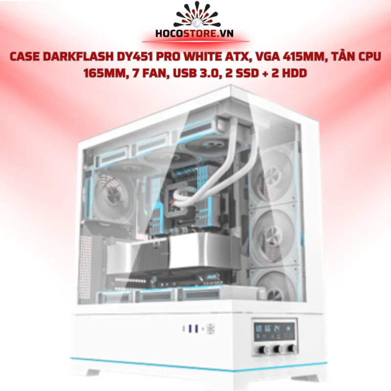 CASE DARK FLASH DY451 PRO WHITE | HOCO STORE PC