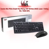 Bộ Bàn Phím Chuột VSP G8 USB 104 Phím, 1500 DPI Văn Phòng | HOCO STORE PC