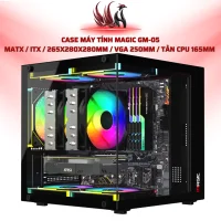 Case Máy Tính MAGIC GM-05 MATX / ITX / 265x280x280mm / VGA 250mm / Tản CPU 165mm  | HOCO STORE PC
