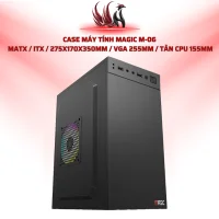 Case Máy Tính MAGIC M-06  MATX / ITX / 275x170x350mm / VGA 255mm / Tản CPU 155mm | HOCO STORE PC