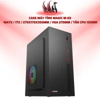 Case Máy Tính MAGIC M-03  MATX / ITX / 275x170x350mm / VGA 270mm / Tản CPU 155mm | HOCO STORE PC