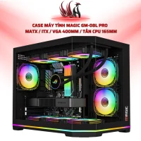 Case Máy Tính MAGIC GM-08L Pro   MATX / ITX / VGA 400mm / Tản CPU 165mm | HOCO STORE PC