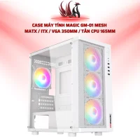 Case Máy Tính MAGIC GM-01 Mesh  MATX / ITX / VGA 350mm / Tản CPU 165mm | HOCO STORE PC