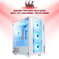 Case Máy Tính MAGIC GM-01 Glass  MATX / ITX / VGA 350mm / Tản CPU 165mm | HOCO STORE PC