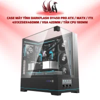 Case Máy Tính Darkflash DY450 Pro ATX / MATX / ITX 451x258x460mm / VGA 420mm / Tản CPU 180mm| HOCO STORE PC