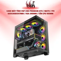 Case Máy Tính VSP X90 Premium ATX / MATX / ITX 525x308x517mm / VGA 390mm / Tản CPU 165mm | HOCO STORE PC