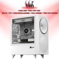 Case Máy Tính VSP X09   MATX / ITX / 365x200x426mm / VGA 310mm / Tản CPU 159mm | HOCO STORE PC