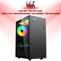 Case Máy Tính VSP V500   MATX / ITX / 290x185x385mm / VGA 280mm / Tản CPU 160mm | HOCO STORE PC
