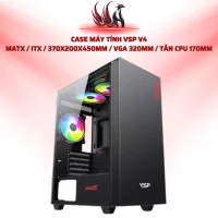 Case Máy Tính VSP V4 MATX / ITX / 370x200x450mm / VGA 320mm / Tản CPU 170mm | HOCO STORE PC