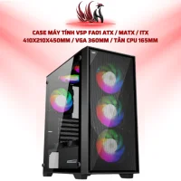Case Máy Tính VSP FA01 ATX / MATX / ITX 410x210x450mm / VGA 360mm / Tản CPU 165mm | HOCO STORE PC