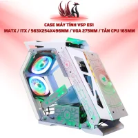 Case Máy Tính VSP ES1  MATX / ITX / 563x254x496mm / VGA 275mm / Tản CPU 165mm| HOCO STORE PC