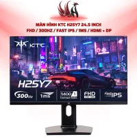 Màn Hình KTC H25Y7 24.5 Inch  FHD / 300Hz / Fast IPS / 1ms / HDMI + DP| HOCO STORE PC