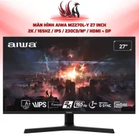 Màn Hình AIWA MZ270L-Y 27 Inch 2K / 165Hz / IPS / 230cd/m² / HDMI + DP | HOCO STORE PC