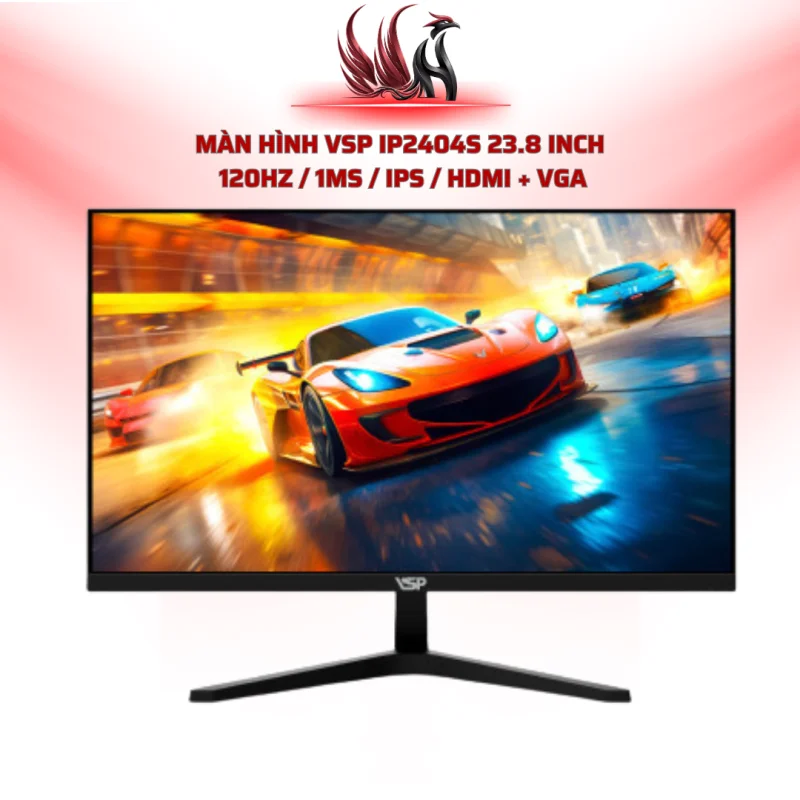 Màn Hình VSP IP2404S 23.8 Inch  120Hz / 1ms / IPS / HDMI + VGA | HOCO STORE PC