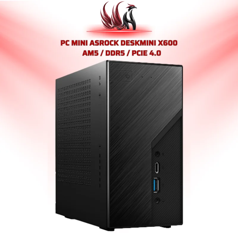 PC Mini ASRock DeskMini X600    AM5 / DDR5 / PCIe 4.0 | HOCO STORE PC
