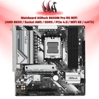 Mainboard ASRock B650M Pro RS WiFi AMD B650 AM5 DDR5 Micro-ATX – Bo Mạch Chủ Gaming Có WiFi 6 Hiệu Năng Cao | HOCO STORE PC