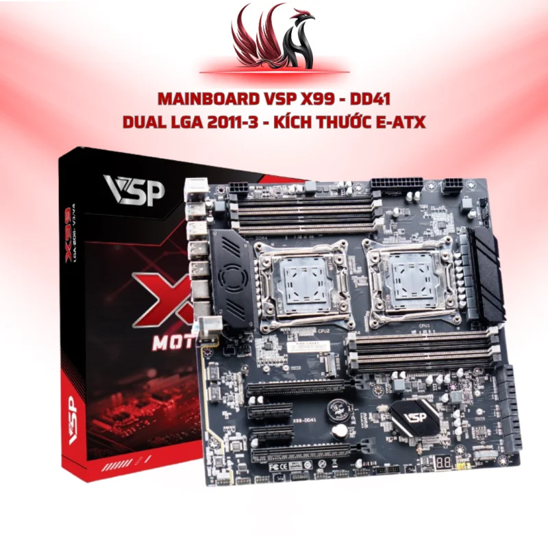 Main VSP X99-DD41 Dual CPU | HOCO STORE PC