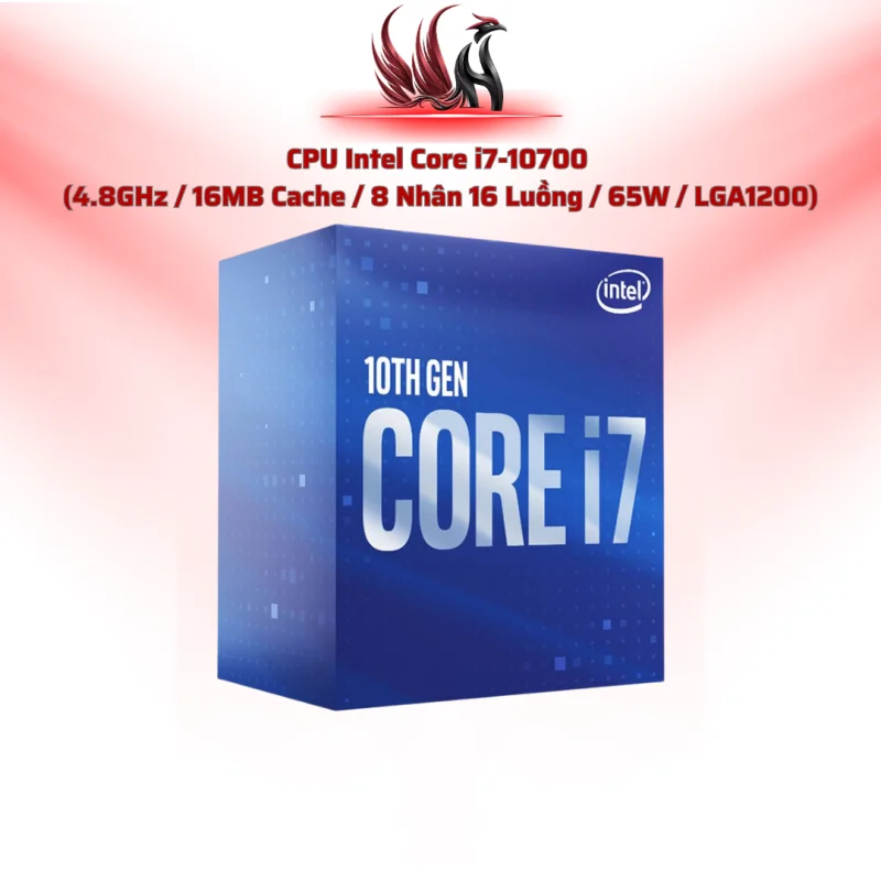 CPU Intel Core i7-10700 8C/16T 4.8GHz Cache 16MB LGA1200 | HOCO STORE PC