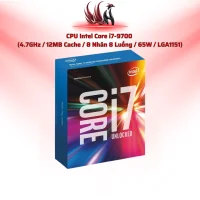 CPU Intel Core i7-9700 8C/8T 4.7GHz Cache 12MB LGA1151 | HOCO STORE PC