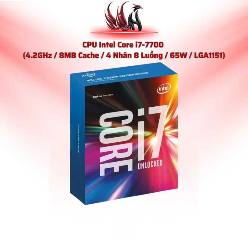 CPU Intel Core i7-7700 4C/8T 4.2GHz Cache 8MB LGA1151 | HOCO STORE PC