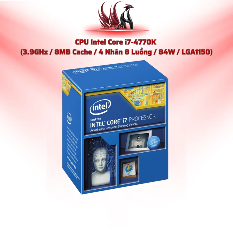 CPU Intel Core i7-4770K 4C/8T 3.9GHz Cache 8MB LGA1150 | HOCO STORE PC