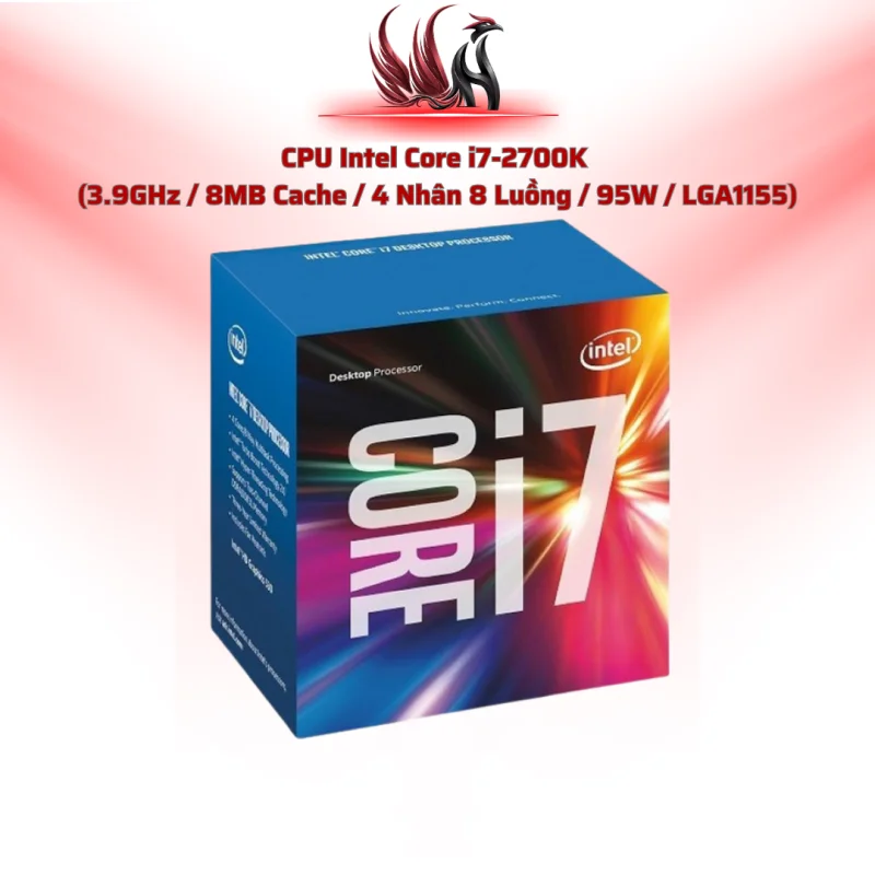 CPU Intel Core i7-2700K 4C/8T 3.9GHz Cache 8MB LGA1155 | HOCO STORE PC