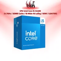 CPU Intel Core i5-14400 10C/16T 4.7GHz Cache 20MB LGA1700 | HOCO STORE PC