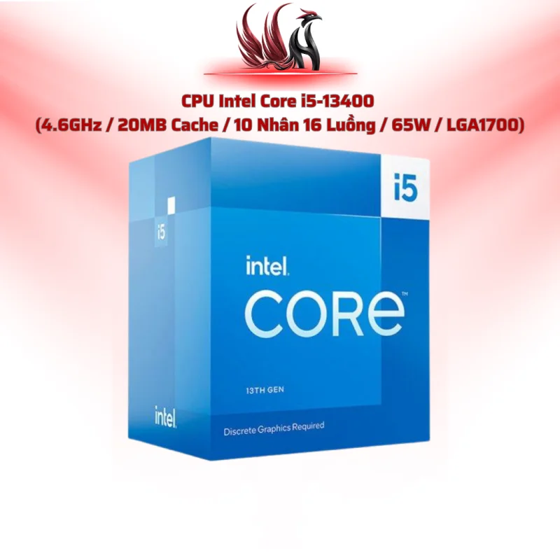 CPU Intel Core i5-13400 10C/16T 4.6GHz Cache 20MB LGA1700 | HOCO STORE PC