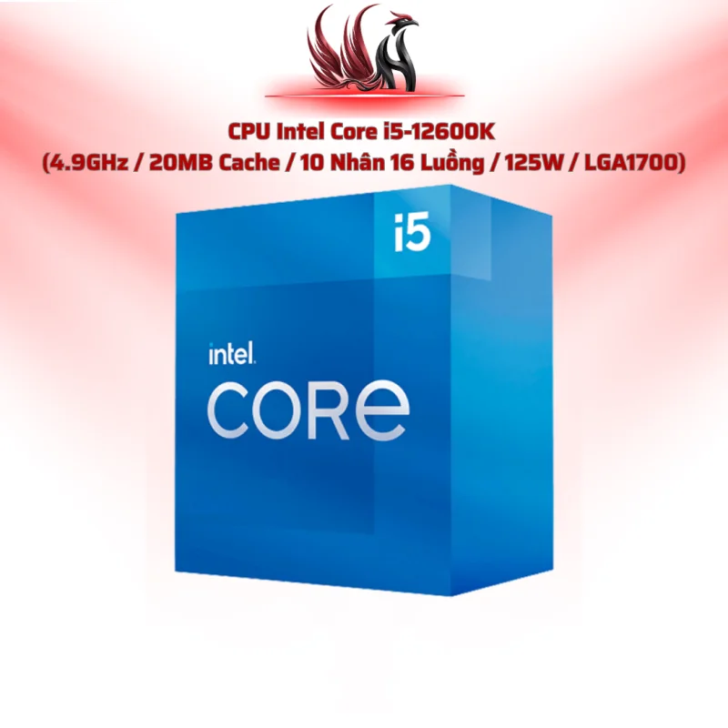 CPU Intel Core i5-12600K 10C/16T 4.9GHz Cache 20MB LGA1700 | HOCO STORE PC