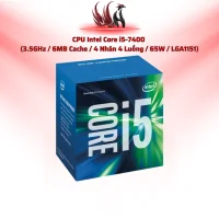 CPU Intel Core i5-7400 4C/4T 3.5GHz Cache 6MB LGA1151 | HOCO STORE PC